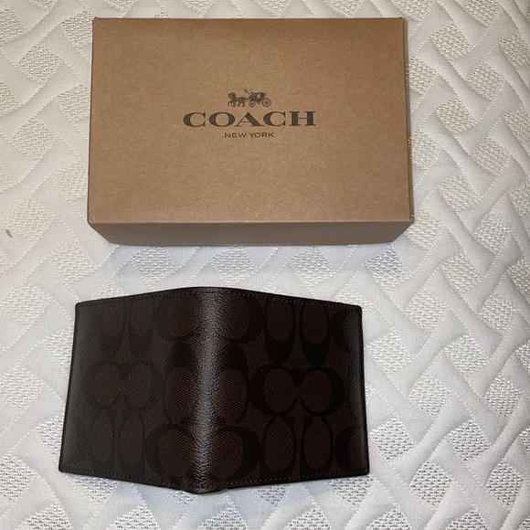 Brand new, in box, coach wallet - Picture 1 of 4
